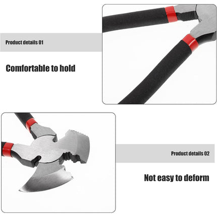 Multi Functional Fence Pliers Tool Carbon Steel for Wire Cutting and Bending Use