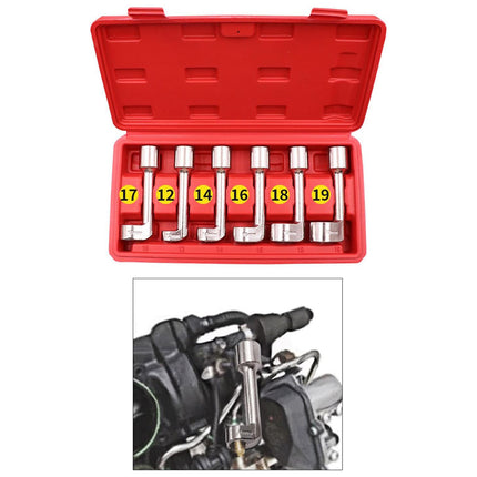 6PCS L Shaped Hexagon Wrench Set Chromium-Molybdenum steel Durable Car Repair