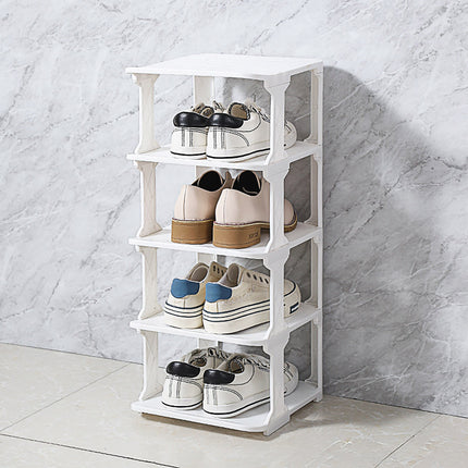 4/5Tier Shoe Rack Organizer Shelf Space Saving Storage Stand For Entryway Home