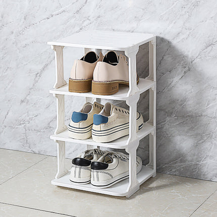 4/5Tier Shoe Rack Organizer Shelf Space Saving Storage Stand For Entryway Home