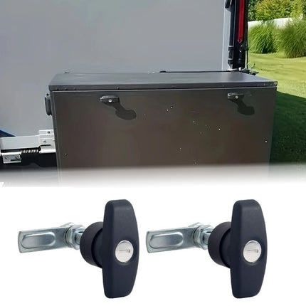 2PCS Cabinet Door Locks Latches for Distribution Box Cabinet Roller Shutter Use