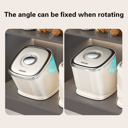 Rotating Rice Bucket Durable Large Capacity for Kitchen Grain Flour Rice Use