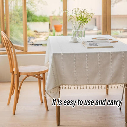 Rectangular Tablecloth Home Dining Table Cover Coffee Table Cloth Waterproof