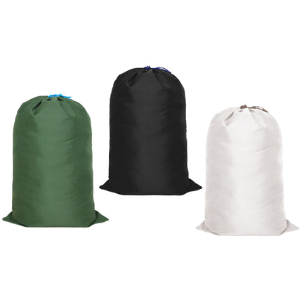 Canvas Drawstring Large Bag Pouch Clothes Craft Storage Laundry