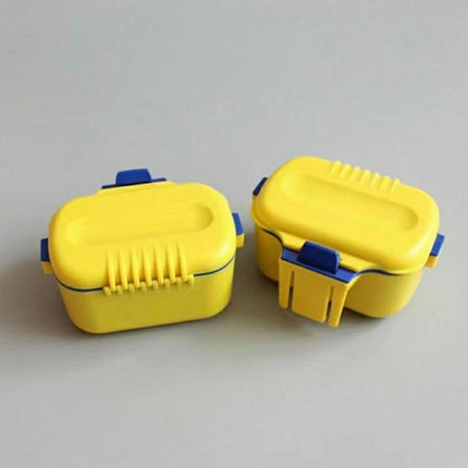 Red Worm Holding Case Fishing Lure Storage Box Live Bait Organizer Container