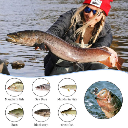 Artificial Fishing Lure Bait Set Mixed Pattern Hard Soft Baits Hook Kit Angling