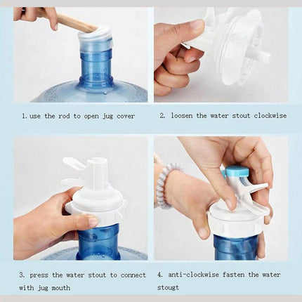 2pcs Bucket Holder Inverted Water Bucket Holder for Storage and Organization