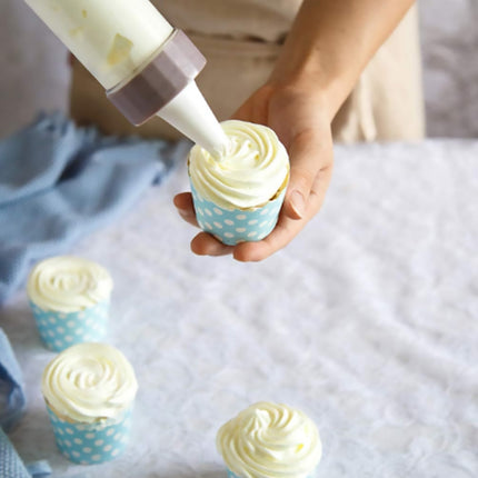 20 PCS DIY Manual Cookie Press Mold Decorating Kit Baking Tool Set for Pastry and Cake