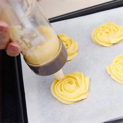 20 PCS DIY Manual Cookie Press Mold Decorating Kit Baking Tool Set for Pastry and Cake