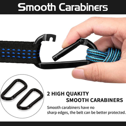 Outdoor Camping Hammock with Adjustable Strap Portable Hanging Bed Travel Swing