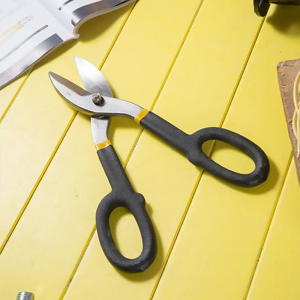Tin Scissors Manual Steel Cutting Metal Shear Cutter 10inch Hand Tool Durable
