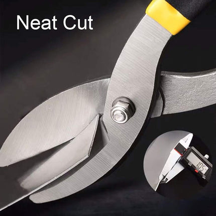 Tin Scissors Manual Steel Cutting Metal Shear Cutter 10inch Hand Tool Durable