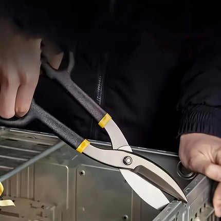 Tin Scissors Manual Steel Cutting Metal Shear Cutter 10inch Hand Tool Durable