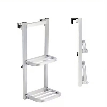 Folding Aluminum Alloy Truck Ladder 2-Step 120kg for Van SUV Cargo Access Use