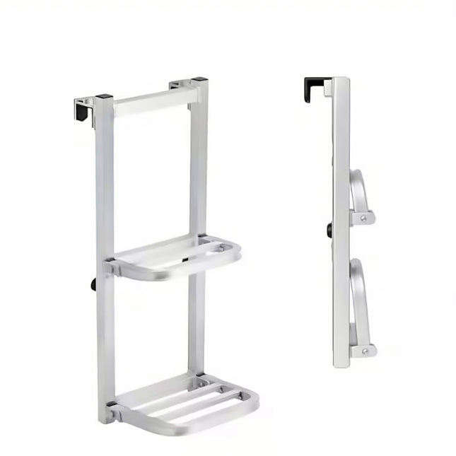 Folding Aluminum Alloy Truck Ladder 2-Step 120kg for Van SUV Cargo Access Use