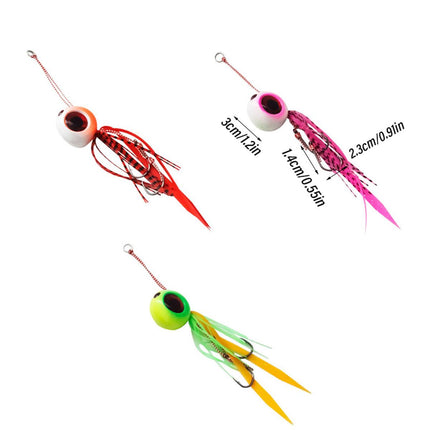Luminous Fishing Lures Glow Fake Lures Bright Artificial Baits for Night Fishing