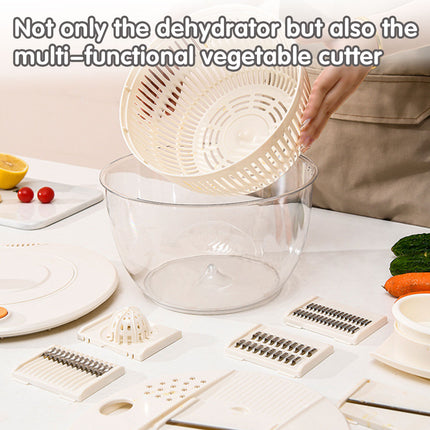 Salad Spinner Vegetable Dryer Fruit Dehydrator Multi Functional Kitchen Tool