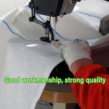 Heavy Duty Bulk Ton Bag White Thickened Woven Sack Large Lifting Storage Bag