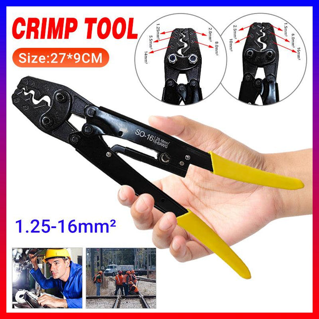 1.25-16mm² Wire Crimper Tool for Anderson Plug Lug Terminal - Aimall