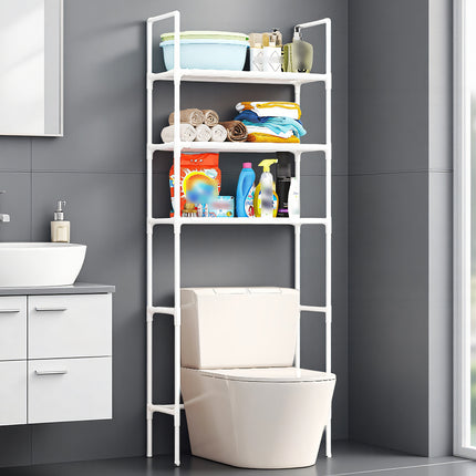 Kitchen Bathroom Floor Standing Storage Rack Multi Layer Sturdy Waterproof