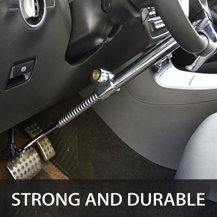 Car Hyperbolic Lock Core Extendable Double Hook Steering Wheel Lock Anti Theft