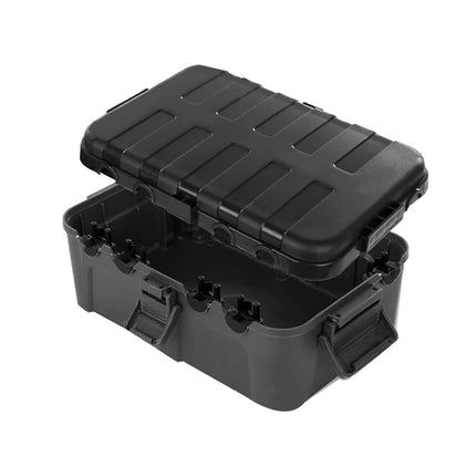 Black Large Square Junction Box Outdoor Moisture Proof Line Protection Box
