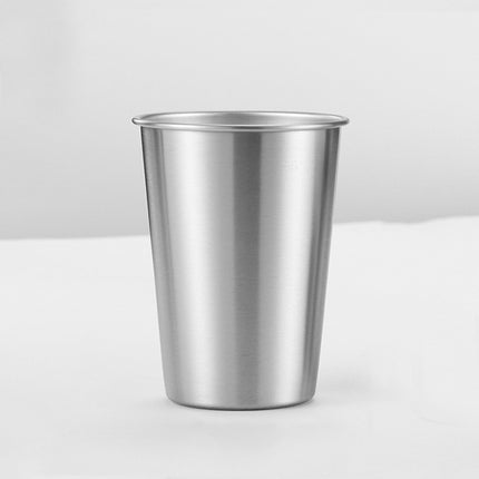 6PCS Stainless Steel Cups 350ml Bar Glass Food-Grade for Pub Party Wedding Use
