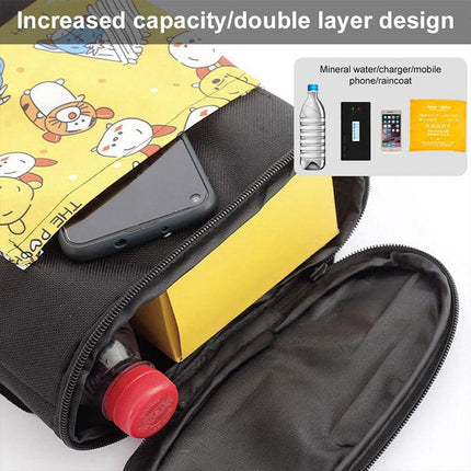 Bicycle Hanging Bag Front Handlebar Organizer Placement Bag for Bike Storage