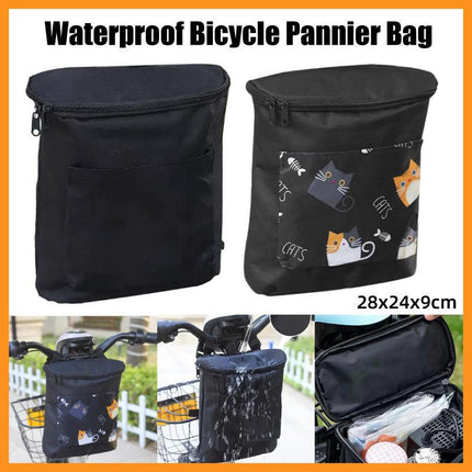 Bicycle Hanging Bag Front Handlebar Organizer Placement Bag for Bike Storage