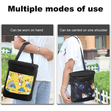 Bicycle Hanging Bag Front Handlebar Organizer Placement Bag for Bike Storage