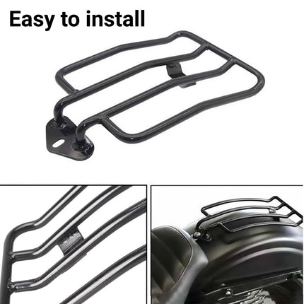 Harley Rear Rack Shelf XL883 XL1200 X48 Softail Luggage Carrier Mount Use