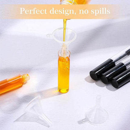 20PCS 10ML Clear Liquid Eyeliner Tube Empty Refillable Eyeliner Pencil Bottle