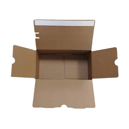 20PCS Corrugated Cardboard Boxes 2 Sizes for Ecommerce Storage Packing Sturdy