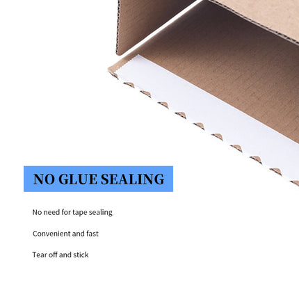 20PCS Corrugated Cardboard Boxes 2 Sizes for Ecommerce Storage Packing Sturdy