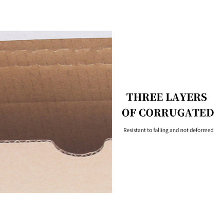 20PCS Corrugated Cardboard Boxes 2 Sizes for Ecommerce Storage Packing Sturdy