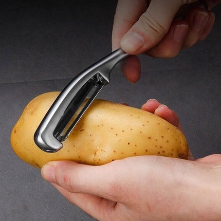 Multifunctional Stainless Steel Peeling Knife Set for Kitchen Fruit Vegetable