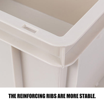 Heavy Duty Thickened PP Plastic Storage Box Durable Can Choose Base Pulley Use