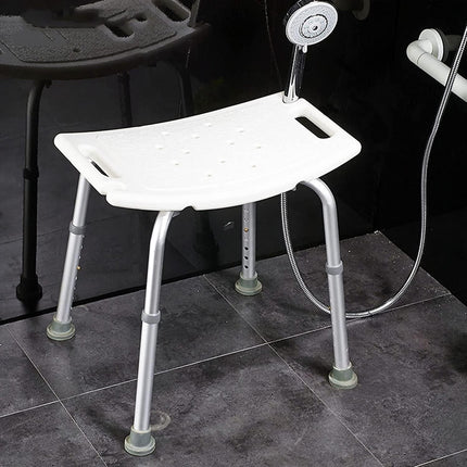 6 Positions Adjustable Medical Shower Chair Stool Bath Seat Safety Bench Durable