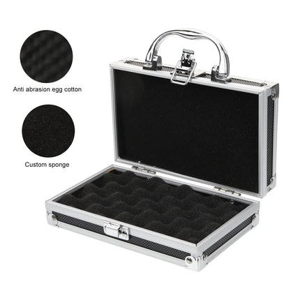 Aluminium Alloy Storage Box for Toys Models and Accessories Portable Organiser Case