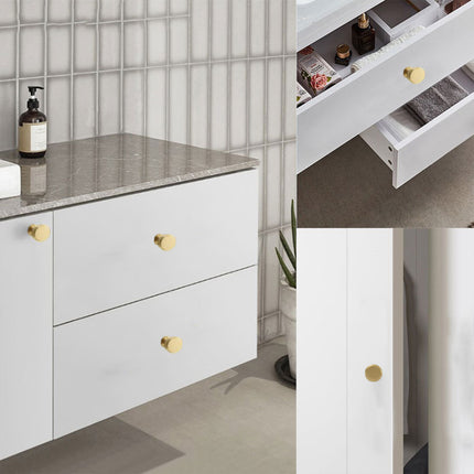 Simple Cabinet Handle Single Hole Modern Drawer Pull for Closet Door Cupboard