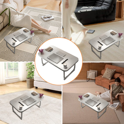 Folding Bed Desk Small Table Student Dorm Study Lazy Bedroom Floor Homework Desk