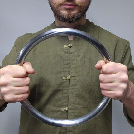 Wing Chun Weighted Training Steel Ring Wear Resistant for Martial Arts Practice