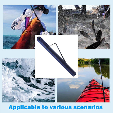 Outdoor Portable Fishing Rod Bag Folding Storage Carrier Waterproof Fishing Case
