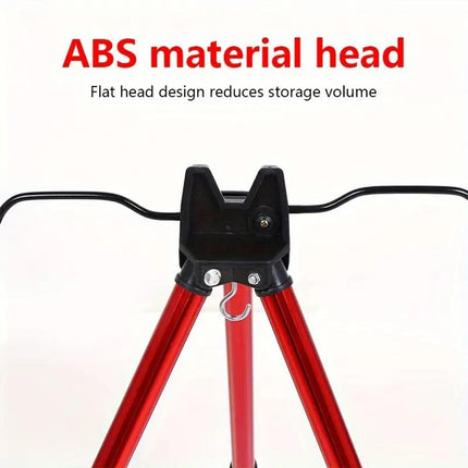 120cm Fishing Rod Holder Ground Insert Triangle Support Stand Casting Rod Rest