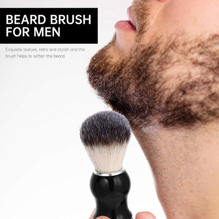 5PCS Shaving Kit Set Manual Razor Brush Stand Bowl Set for Men