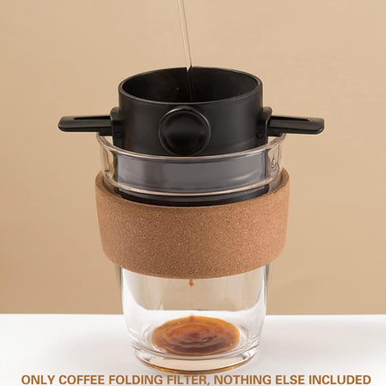 304 Stainless Steel Coffee Filter Reusable Cone Shaped Coffee Filter Durable
