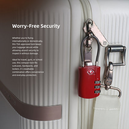 Zinc Alloy Combination Lock Anti-Theft For Luggage Cabinet Drawer Suitcase