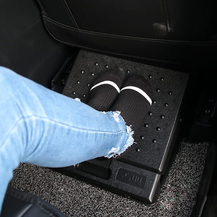 Artiss Foot Rest Stool Office Under Desk Fold Footrest Massage Cushion Pad Black