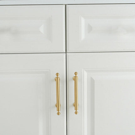 Copper Cabinet Handles 6 Sizes Modern Pulls for Wardrobe Drawer Shoe Cupboard