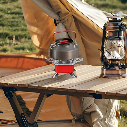 Portable Outdoor Small Square Stove for Camping Hiking Backpacking Travel Use